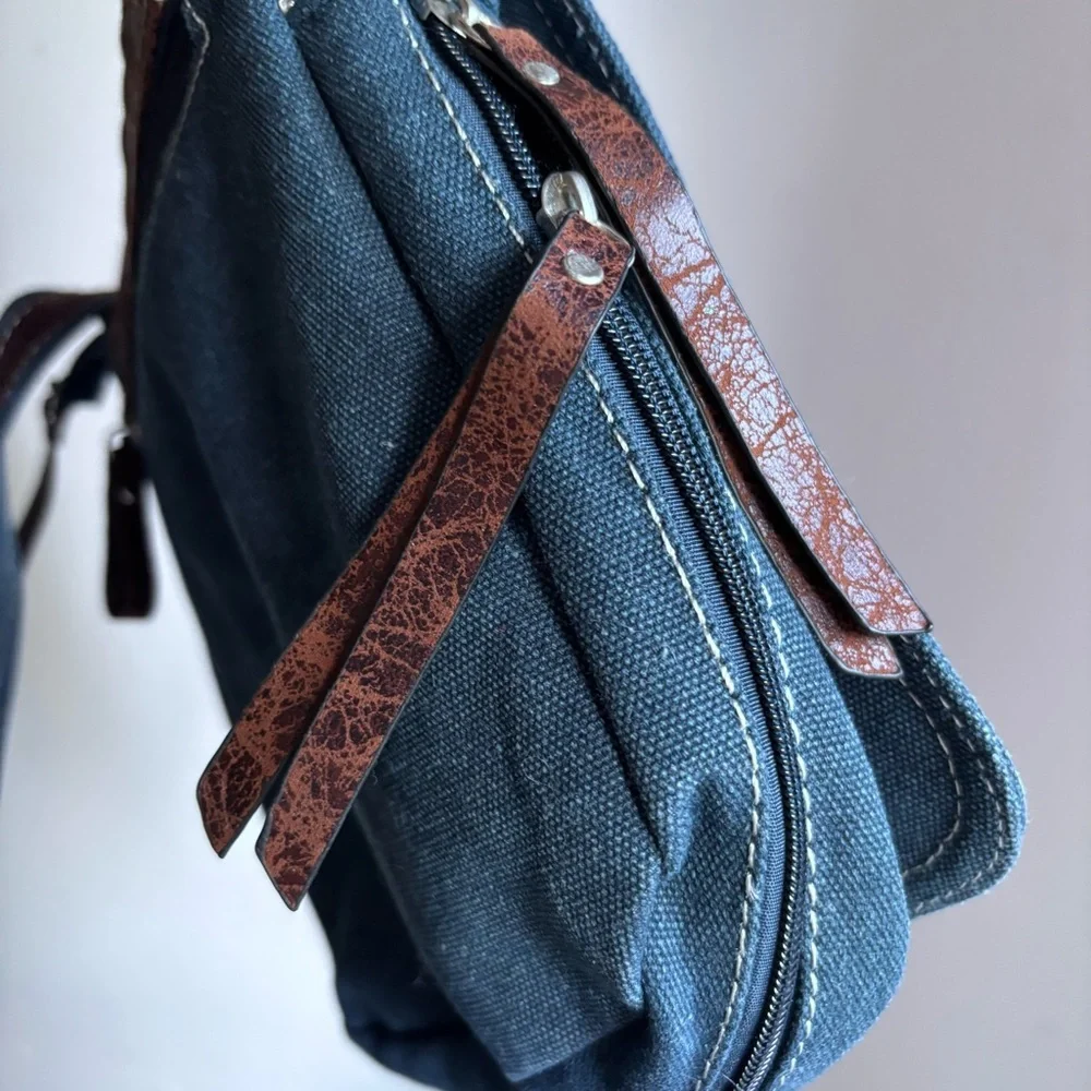 Vintage Converse Denim Crossbody Bag - Picture 5 of 16